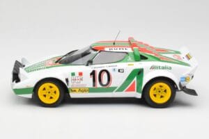 Lancia Stratos #10 S. Munari / S. Maiga Winners Rally Monte Carlo 1976 Minichamps 1:18 155761710 Metal — zdjęcie 3 z 6