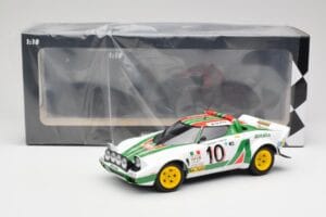 Lancia Stratos #10 S. Munari / S. Maiga Winners Rally Monte Carlo 1976 Minichamps 1:18 155761710 Metal — zdjęcie 6 z 6