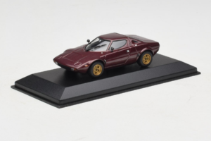Lancia Stratos Burgund Czerwony Minichamps 1:43 LANCIA001 Metal — zdjęcie 2 z 4