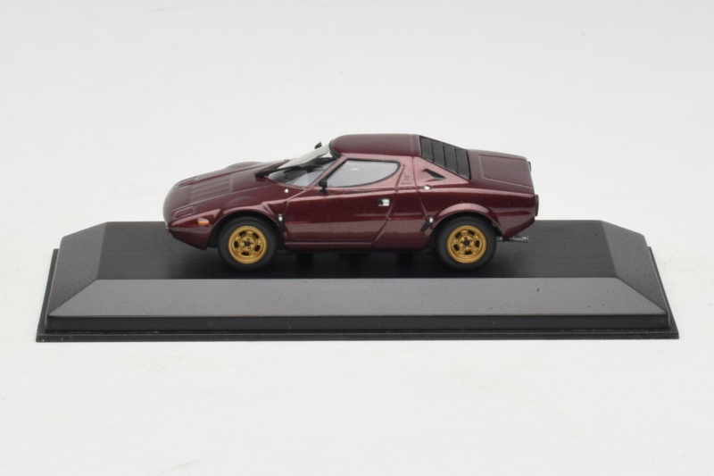 Lancia Stratos Burgund Czerwony Minichamps 1:43 LANCIA001 Metal