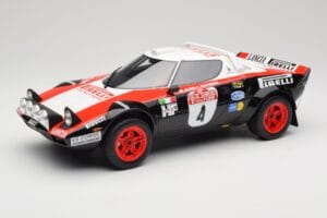 Lancia Stratos HF Gr.4 Czarny #0 M. Alen / I. Kivimäki Rally San Remo 1978 Otto 1:12 G088 Żywica