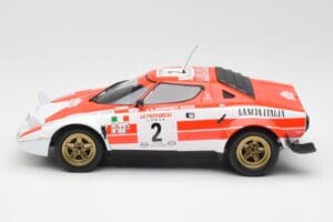 Lancia Stratos HF #2 J-B. Andruet / Biche Winners Tour de Corse 1974 Minichamps 1:18 155741702 Metal — zdjęcie 3 z 6