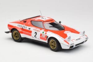 Lancia Stratos HF #2 J-B. Andruet / Biche Winners Tour de Corse 1974 Minichamps 1:18 155741702 Metal — zdjęcie 4 z 6