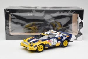 Lancia Stratos HF #24 P. Tabaton / L. Radaelli Rally Sanremo 1980 Minichamps 1:18 155801724 Metal — zdjęcie 6 z 6