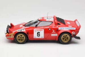 Lancia Stratos HF #6 B. Darniche / A. Mahé Winners Tour de France Automobile 1975 Minichamps 1:18 155751706 Metal — zdjęcie 3 z 6