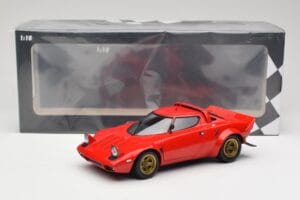 Lancia Stratos Czerwony Minichamps 1:18 155741701 Metal — zdjęcie 6 z 6
