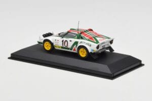 Lancia Stratos #10 Team Alitalia S. Munari / S. Maiga Rally Monte Carlo 1976 Minichamps 1:43 430761210 Metal — zdjęcie 3 z 4
