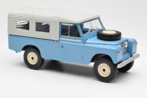 Land Rover Series II 109 Pick Up Closed Niebieski MCG 1:18 MCG18094 Metal — zdjęcie 4 z 6