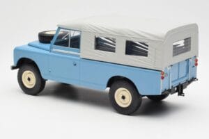 Land Rover Series II 109 Pick Up Closed Niebieski MCG 1:18 MCG18094 Metal — zdjęcie 5 z 6