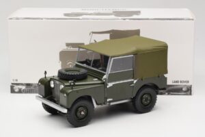 Land Rover 88 Series I Matt Green Minichamps 1:18 150168909 Metal — zdjęcie 8 z 8