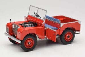 Land Rover 88 Series I Czerwony Minichamps 1:18 150168910 Metal — zdjęcie 2 z 8