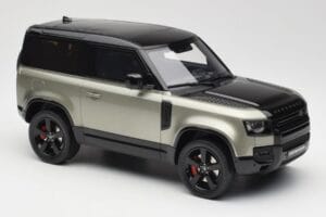 Land Rover Defender 90 HSE P400 L663 Pangea Green Metallic GT Spirit 1:18 GT517 Żywica — zdjęcie 4 z 6