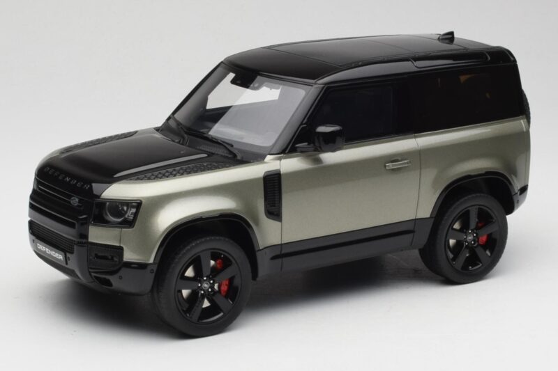 Land Rover Defender 90 HSE P400 L663 Pangea Green Metallic GT Spirit 1:18 GT517 Żywica
