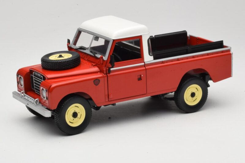 Land Rover Series I 109 Pickup Czerwony Eagle Collectibles 1:18 440500 Metal