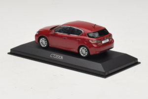 Lexus CT200h Czerwony Minichamps 1:43 LEXUS002 Metal — zdjęcie 3 z 4