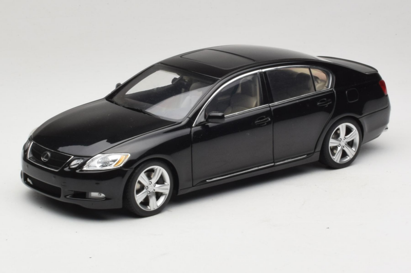 Lexus GS430 Onyx Black AUTOart 1:18 78802 Metal