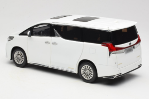 Lexus LM300h White Pearl Kyosho 1:18 08963WP Metal — zdjęcie 7 z 8