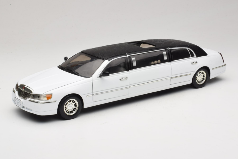 Lincoln Limousine Biały Sun Star 1:18 1260 Metal