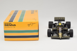 Lotus 97T Renault #12 A. Senna Team Lotus 1985 Minichamps 1:18 540851812 Metal — zdjęcie 6 z 7