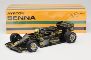 Lotus 97T Renault #12 A. Senna Team Lotus 1985 Minichamps 1:18 540851812 Metal — zdjęcie 7 z 7