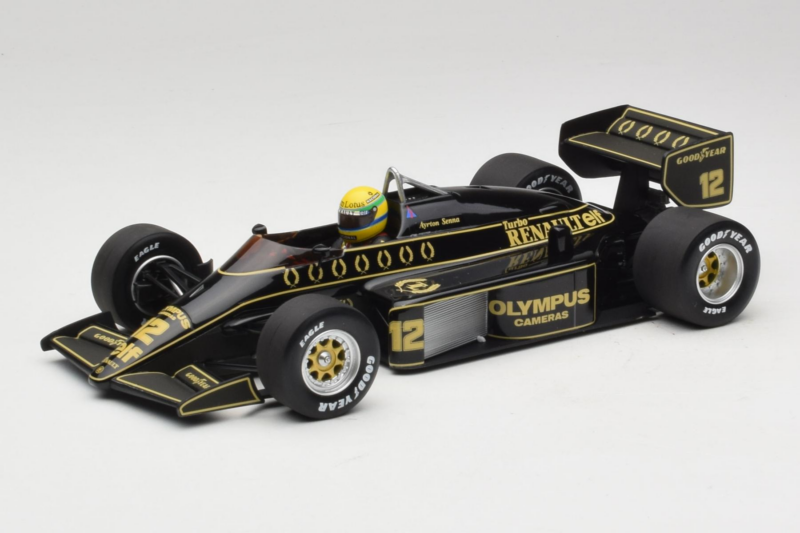 Lotus 97T Renault #12 A. Senna Team Lotus 1985 Minichamps 1:18 540851812 Metal