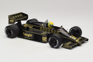 Lotus 98T Renault #12 A. Senna Team Lotus 1986 Minichamps 1:18 540861812 Metal — zdjęcie 4 z 7