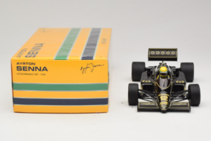 Lotus 98T Renault #12 A. Senna Team Lotus 1986 Minichamps 1:18 540861812 Metal — zdjęcie 6 z 7