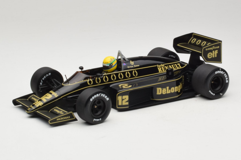 Lotus 98T Renault #12 A. Senna Team Lotus 1986 Minichamps 1:18 540861812 Metal