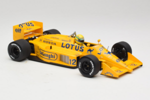 Lotus 99T Honda #12 A. Senna Team Lotus 1987 Minichamps 1:18 540871812 Metal — zdjęcie 4 z 7
