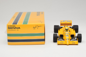 Lotus 99T Honda #12 A. Senna Team Lotus 1987 Minichamps 1:18 540871812 Metal — zdjęcie 6 z 7