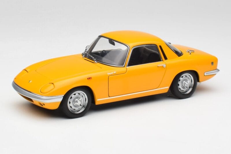 Lotus Elan S/E Racing Żółty AUTOart 1:18 75352 Metal