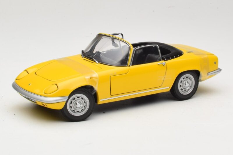 Lotus Elan S3 Kabriolet Żółty Sun Star 1:18 4052 Metal