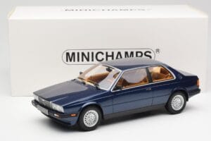 Maserati Biturbo Coupe Ciemnoniebieski Metallic Minichamps 1:18 107123500 Metal — zdjęcie 6 z 6