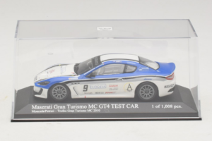 Maserati GranTurismo MC GT4 #9 Moncada / Petrini Maserati MC 2010 Minichamps 1:43 400101209 Metal — zdjęcie 5 z 5