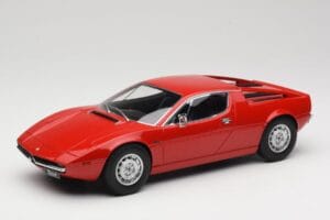 Maserati Merak Czerwony Minichamps 1:18 107123761 Żywica