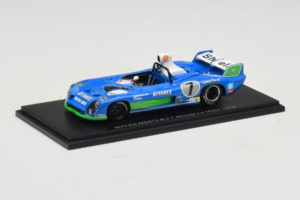 Matra MS670C #7 H. Pescarolo / G. Larrousse Matra-Simca 24 Hours of Le Mans Winner 1974 Spark 1:43 43LM74 Żywica — zdjęcie 2 z 4
