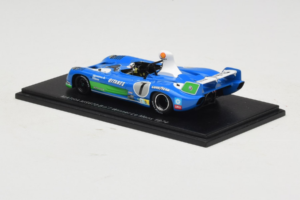 Matra MS670C #7 H. Pescarolo / G. Larrousse Matra-Simca 24 Hours of Le Mans Winner 1974 Spark 1:43 43LM74 Żywica — zdjęcie 3 z 4
