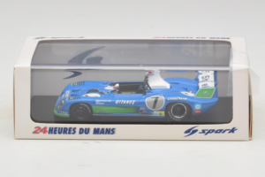 Matra MS670C #7 H. Pescarolo / G. Larrousse Matra-Simca 24 Hours of Le Mans Winner 1974 Spark 1:43 43LM74 Żywica — zdjęcie 4 z 4