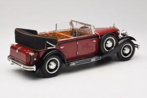Maybach DS8 Zeppelin Czerwony Anson 1:18 30413 Metal — zdjęcie 3 z 8