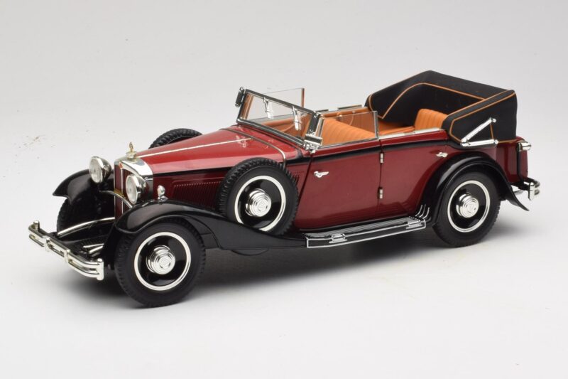 Maybach DS8 Zeppelin Czerwony Anson 1:18 30413 Metal