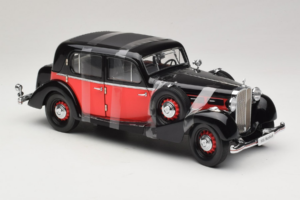 Maybach SW35 Hardtop Czarny Czerwony Premier Miniature 1:18 PM-38208 Metal — zdjęcie 4 z 6
