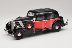 Maybach SW35 Hardtop Czarny Czerwony Premier Miniature 1:18 PM-38208 Metal