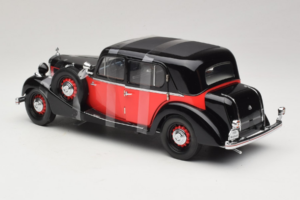 Maybach SW35 Hardtop Czarny Czerwony Premier Miniature 1:18 PM-38208 Metal — zdjęcie 5 z 6