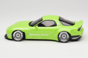 Mazda RX-7 FD Rocket Bunny Pearl Green Otto 1:18 OT1155 Żywica — zdjęcie 3 z 6