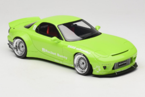 Mazda RX-7 FD Rocket Bunny Pearl Green Otto 1:18 OT1155 Żywica — zdjęcie 4 z 6