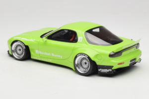 Mazda RX-7 FD Rocket Bunny Pearl Green Otto 1:18 OT1155 Żywica — zdjęcie 5 z 6