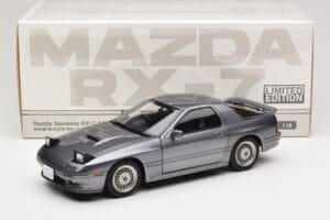 Mazda Savanna RX-7 FC3S Szary Wheelart 1:18 WA180401 Metal — zdjęcie 10 z 10