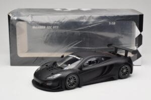 McLaren 12C GT3 Carbon Matt Czarny Minichamps 1:18 151121390 Metal — zdjęcie 6 z 6