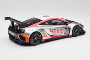 McLaren 12C GT3 Hexis Racing #107 O. Panis / F. Cazenave 24 Hours of Spa 2013 Minichamps 1:18 151131397 Metal — zdjęcie 2 z 6