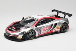 McLaren 12C GT3 Hexis Racing #107 O. Panis / F. Cazenave 24 Hours of Spa 2013 Minichamps 1:18 151131397 Metal